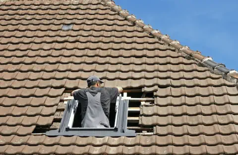 Pose de velux - Larnaud